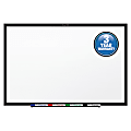 Quartet® Classic Melamine Dry-Erase Whiteboard, 60" x 36", Aluminum Frame With Black Finish 1 thumbnail image