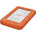 LaCie Rugged Mini LAC9000298 2 TB Portable Hard Drive - External - Orange, Silver - USB 3.0 - 5400rpm - 2 Year Warranty - 1 Pack