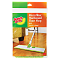 Scotch-Brite™ Refill Mop Head For Scotch-Brite Hardwood Floor Mops, 17", White 1 thumbnail image
