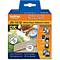 Brother DK1218 Label Tape, Line List, 1" Round