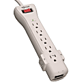Eaton Tripp Lite Series Surge Protector Power Strip 120V 7 Outlet RJ11 6' Cord 1080 Joules - Surge protector - SUPER6TEL 1 thumbnail image