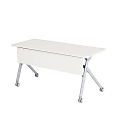 Safco® Tango™ Nesting Table, Rectangle, 60"H, Designer White/Silver