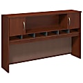 Bush Business Furniture Components 2 Door Hutch, 72"W, Hansen Cherry/Graphite Gray, Standard Delivery 1 thumbnail image