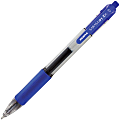 Zebra® Sarasa™ Gel Retractable Pens, 0.7 mm, Translucent Barrel, Blue Ink, Pack Of 36 Pens