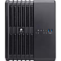 Corsair Carbide Air 240 Computer Case - Cube - Black - Steel, Plastic - 6 x Bay - 3 x 4.72" x Fan(s) Installed - 0 - Mini ITX, Micro ATX Motherboard Supported - 12.35 lb - 9 x Fan(s) Supported - 3 x Internal 3.5" Bay - 3 x Internal 2.5" Bay 1 thumbnail image