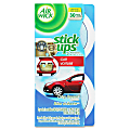 Airwick Stick Ups Car Air Fresheners, Crisp Breeze Scent, 2.1 Oz, Pack Of 2
