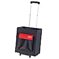 Learning Resources Nylon Organization Caddy With Telescoping Handle, 15"H x 17 1/2"W x 10"D, Black 1 thumbnail image