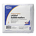 Office Depot® Brand Moisture-Resistant Air Shield Bubble Mailers, CD/DVD, 7 1/2" x 7", Pack Of 100 1 thumbnail image