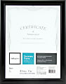 Realspace™ Photo/Document Frame, Plastic, 8-1/2" x 11", Black 1 thumbnail image
