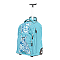 HIGH SIERRA® Freewheel Rolling Backpack With 15" Laptop Pocket, Teal Shibori