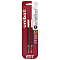 uni-ball® 207™ Impact™ RT Gel Pen Refills, Bold Point, 1.0 mm, Black, Pack Of 2 Refills 1 thumbnail image