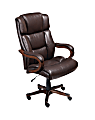 Broyhill Big & Tall Traditional Executive Chair with Wood Accents