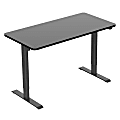 FlexiSpot EC1 Electric Height-Adjustable Standing Desk, 48-5/8"H x 48"W x 30"D, Black