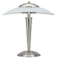 Touch-Activated Desk Lamp, Brushed Nickel/Frosted White 1 thumbnail image