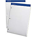 Ampad Evidence® Dual Pad, 8 1/2" x 11 3/4", Law Ruled, 50 Sheets, White 1 thumbnail image