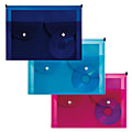 Office Depot® Brand Zippered Bag, 8 1/2" x 11", Assorted Colors 1 thumbnail image