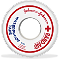 Johnson&Johnson First Aid Surgical Tape - 0.50" Width x 30 ft Length - Tear Resistant - 1 / Roll - White 1 thumbnail image