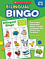 Scholastic Bilingual Bingo, 80 Pages (40 Sheets)