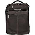 Kenneth Cole Reaction Leather Laptop Backpack, Brown 1 thumbnail image