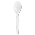 Genuine Joe Heavyweight Disposable Spoons - 1 Piece(s) - 4000/Carton - Spoon - 1 x Spoon - Disposable - Polystyrene - White