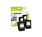 Office Depot® Brand Remanufactured Black Ink Cartridge Replacement For HP 94, C8765WN, Pack Of 2, OM96546 1 thumbnail image