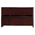 Bush Furniture Northfield Computer Desk Hutch, Harvest Cherry, Standard Delivery