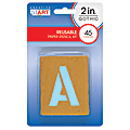 Creative Start® Stencil Kit, Reusable Paper, Letters, Numbers and Symbols, Gothic, 2", 45 Characters