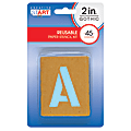 Creative Start® Stencil Kit, Reusable Paper, Letters, Numbers and Symbols, Gothic, 2", 45 Characters 1 thumbnail image