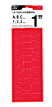Creative Start® Self-Adhesive Letters, Numbers and Symbols, 1", Helvetica, Red, Pack of 256 1 thumbnail image