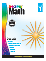 Carson-Dellosa Spectrum® Math, Grade 1 1 thumbnail image