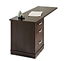 Sauder® Office Port 60"W Library Return Desk Top, Dark Alder