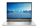 MSI Prestige 14 EVO Prestige 14 Evo B13M-269US 14" Notebook - Intel Core i7 - 32 GB Total RAM - 1 TB SSD - Urban Silver- Windows 11 Pro 1 thumbnail image