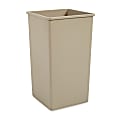 Rubbermaid Commercial 50-gal Untouchable Sqre Container - 50 gal Capacity - Square - Touchless - Compact, Rugged, Durable, Crack Resistant 1 thumbnail image