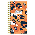 TF Publishing Small Weekly/Monthly Planner, 3-1/2" x 6-1/2", Animal, January To December 2023