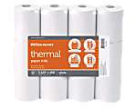 OfficeMax Thermal register roll, 3 1/8" x 190", White, Pack Of 12 1 thumbnail image