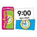 TREND Pocket Flash Cards, 3 1/8" x 5 1/4", Telling Time, Box Of 56 1 thumbnail image