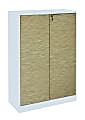 Z-Line Designs Z-Tech Modular Storage Cabinet, Oak/Silver/White 1 thumbnail image