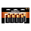 Duracell Coppertop D Alkaline Batteries, Pack Of 8, 3 Hang Hole Packaging 1 thumbnail image