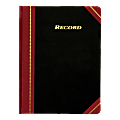 Adams® Record Ledger, 10 3/4" x 8 1/4", Black/Maroon 1 thumbnail image