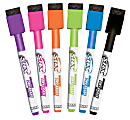 The Board Dudes SRX Magnetic Dry Erase Markers - Fine Point Type - Point Point Style - Pink, Orange, Green, Blue, Purple, Black - 6 / Pack 1 thumbnail image