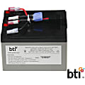BTI Replacement Battery RBC48 for APC - UPS Battery - Lead Acid - 12 V DC - Lead Acid 1 thumbnail image