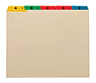 Office Depot® Brand Manila A To Z File Guides, Letter Size, Manila, Pack Of 25 1 thumbnail image