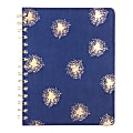 Russell & Hazel Spiral Notebook, 6" x 8", College Ruled, 98 Sheets, Navy Burst