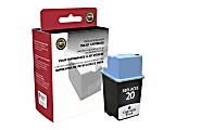 Clover Imaging Group™ Remanufactured Black Ink Cartridge Replacement For HP 20, OM98824