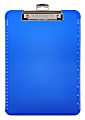 Office Depot® Brand Plastic Clipboard, 9" x 12-1/2", Blue