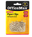 OfficeMax Jumbo Paper Clips, #2, Gold, Pack Of 100