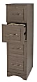 Realspace® Pelingo 22”D Vertical 4-Drawer Vertical File Cabinet, Gray