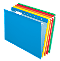 Office Depot® Brand Hanging Folders, 1/5 Cut, 15-3/4" x 9-3/8", Legal Size, Assorted Primary Colors, Box Of 25 1 thumbnail image