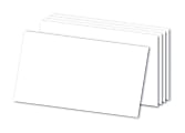 Office Depot® Brand Blank Index Cards, 3" x 5", White, Pack Of 500