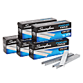 Swingline® Standard Staples, 1/4" Length, 5,000 Per Box, Pack Of 5 1 thumbnail image